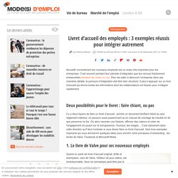 Livret d'accueil en entreprise : 3 exemples réussis