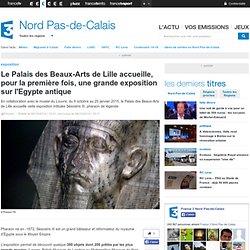 Lille et l'Egypte antique