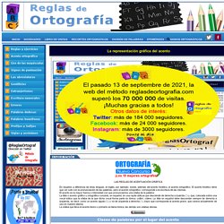 Acentos, acento ortográfico
