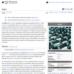 Acier
