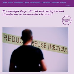 Actividades · Barcelona Design Week