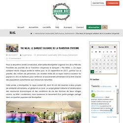 Actualité : The Meal, le banquet solidaire de la transition citoyenne