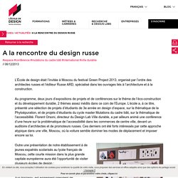 A la rencontre du design russe