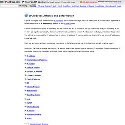 192.168.1.1, My IP, And More IP Address Information Explained