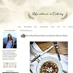 Date, Fig, & Almond Cake with Sea Salt {Gluten-Free}