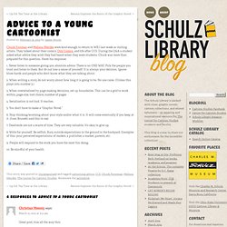 Advice To A Young Cartoonist