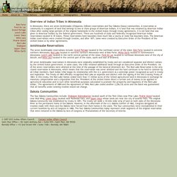 Indian Affairs - State of Minnesota