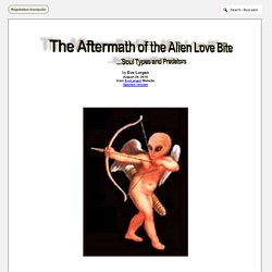 The Aftermath of the Alien Love Bite, Soul Types and Predators