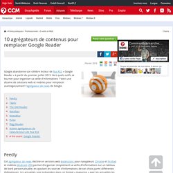 10 agrégateurs de contenus pour remplacer Google Reader