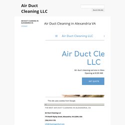 Air Duct Cleaning LLC