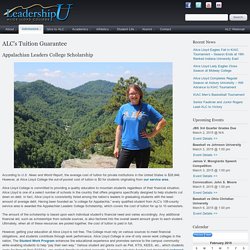ALC’s Tuition Guarantee