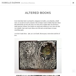 Altered Books – Isobelle Ouzman