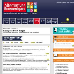 Entreprendre et diriger