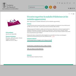 Un autre regard sur la maladie d’Alzheimer (et les maladies apparentées)