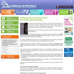 Aménager sa maison pour éviter les chutes