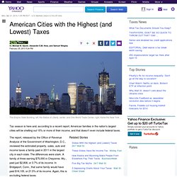 American Cities with the Highest (and Lowest) Taxes
