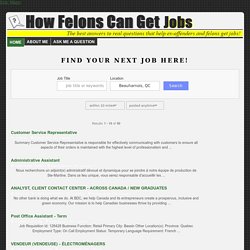 Americans with criminal records could be a solution to the labor shortage
