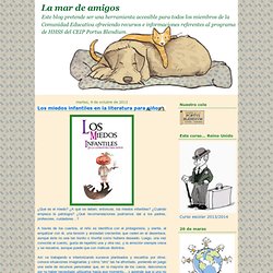 La mar de amigos: Los miedos infantiles en la literatura para niños