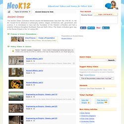 Ancient Greece - Kids History Videos, Games and Lessons that Make Learning Fun and Easy