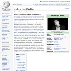 Andrew Lloyd Webber