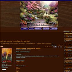 Animaux-totem et symbolique des animaux - Page 3