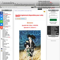 Dororo » Annuaire Telechargement - Site de Téléchargement Gratuit