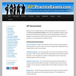 AP* Practice Exams