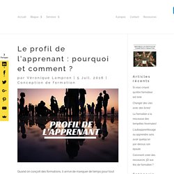 Le profil de l'apprenant : pourquoi et comment ?