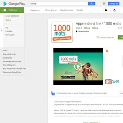 Apprendre à lire / 1000 mots