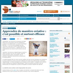Apprendre de manière créative : c’est possible et surtout efficace