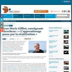 2011 JM Gilliot L'apprentissage passe par la réutilisation