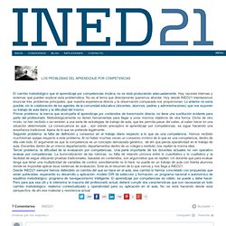 LOS PROBLEMAS DEL APRENDIZAJE POR COMPETENCIASINED21