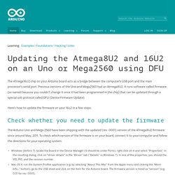 DFUProgramming8U2