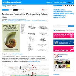 Arquitectura Parametrica, Participación y Cultura Libre