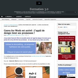 Canva for Work est arrivé : l’appli de design tient ses promesses ! – Formation 3.0