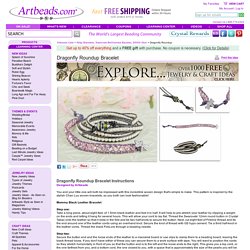 Dragonfly Roundup Bracelet