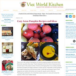 Cozy Asian Pumpkin Recipes and Ideas