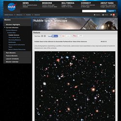 Hubble Goes to the eXtreme to Assemble Farthest-Ever View of the Universe
