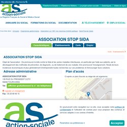 ASSOCIATION STOP SIDA - Caractéristiques