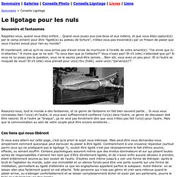 Attache-moi ! - Conseils Ligotage