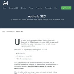 Auditoría SEO - Arturo Marimón