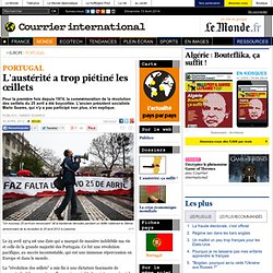 L'austérité a trop piétiné les œillets