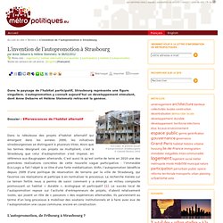 L’invention de l’autopromotion à Strasbourg