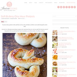Soft Buttery One Hour Pretzels