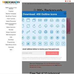 200+ Backgrounds Freebies from Dribbble
