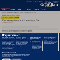 How banks get away with inventing profits