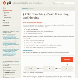 Basic Branching and Merging