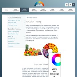 Basic Color Theory