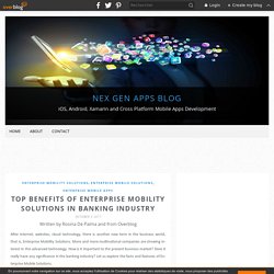 What's New in Enterprise Mobility for Banking Industry