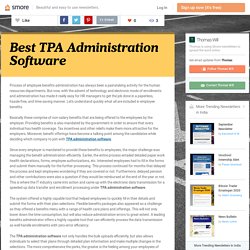 Best TPA Administration Software